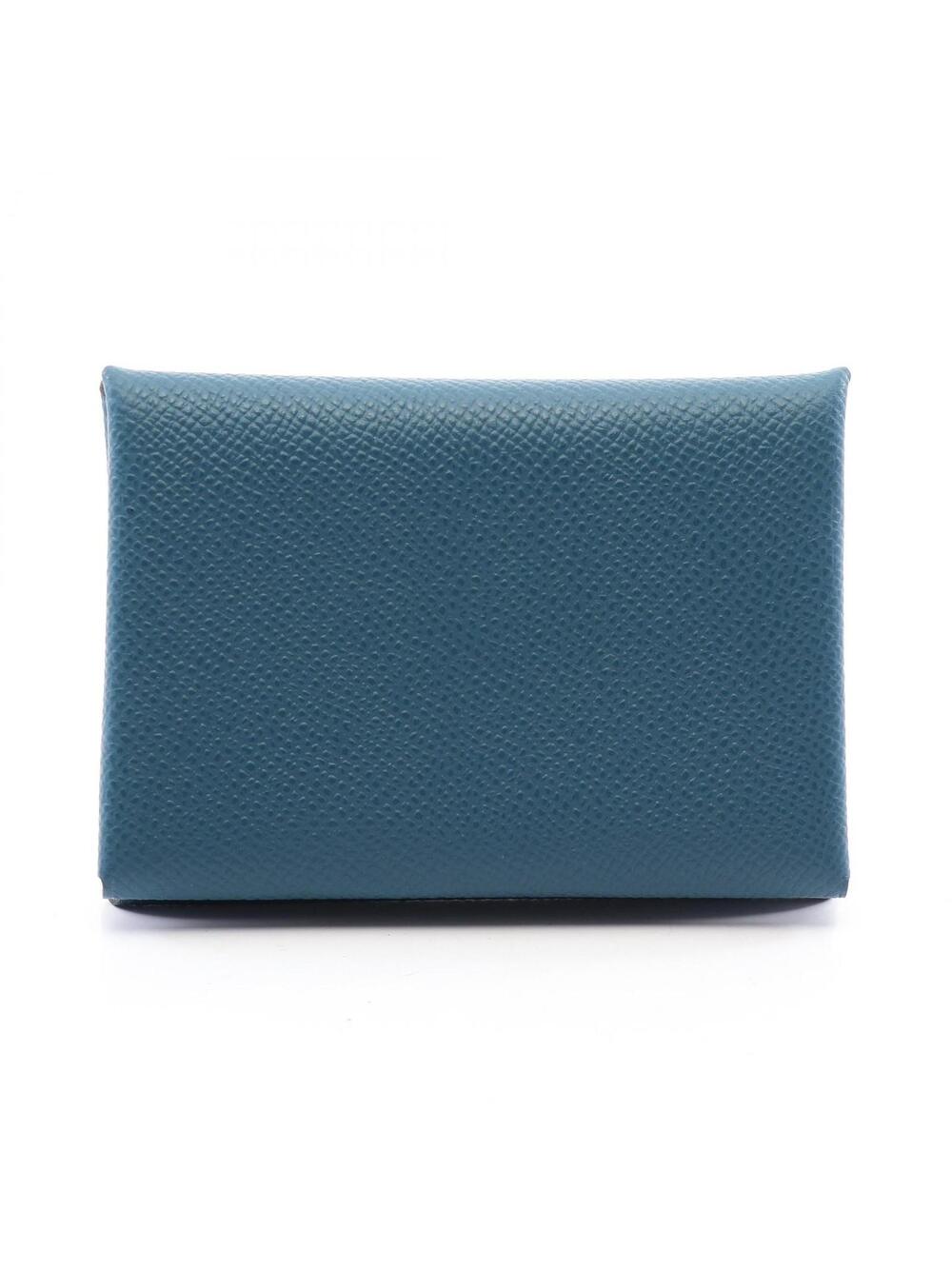 Hermes Calvi Duo Coin Wallet W Epsom #366304H66B